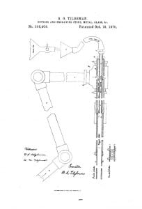 U.S. Patent No. 108408 – Improvement in cutting and engraving stone, metal, glass, &c.