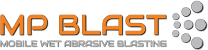 MP BLAST - Mornington Peninsula Mobile Wet Abrasive Blasting (Home button logo)